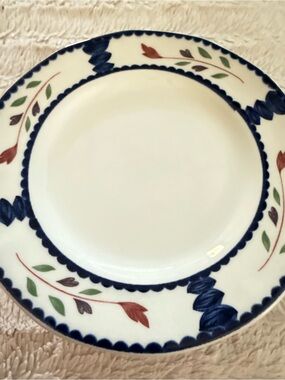 12 Adams International Real English Ironstone Bread n’ Butter Plates (Lancaster)